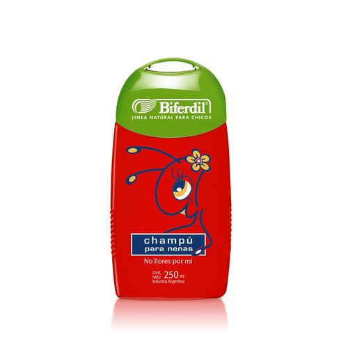 Biferdil Champu Para Niños Rojo X250Ml