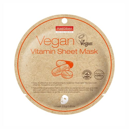 Purederm Mascara P/D Vegan Vitamin Sheet