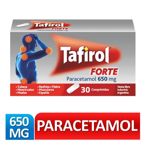 Tafirol Forte 650 Mg Comp.X 30