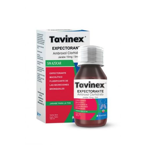 Tavinex Expectorante 15Mg/5Ml Jbe.X 100 Ml