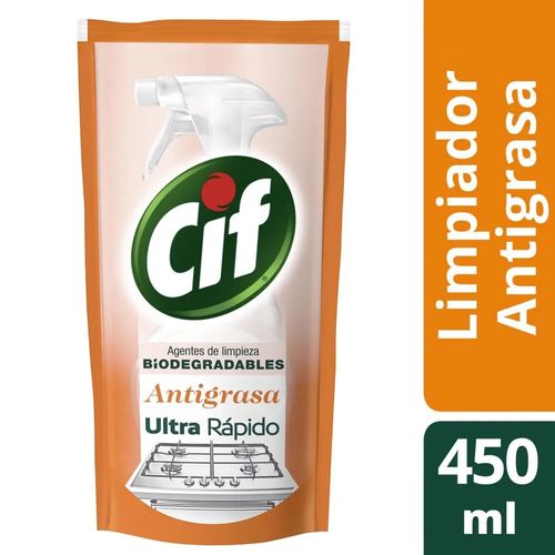 Cif Antig Biodegradable Dp 15X450Ml