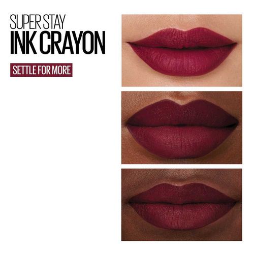 Labial Maybelline Superstay Ink Crayon Nu 65 Settle For More