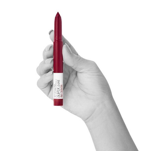 Labial Maybelline Superstay Ink Crayon Nu 55 Make It Happen