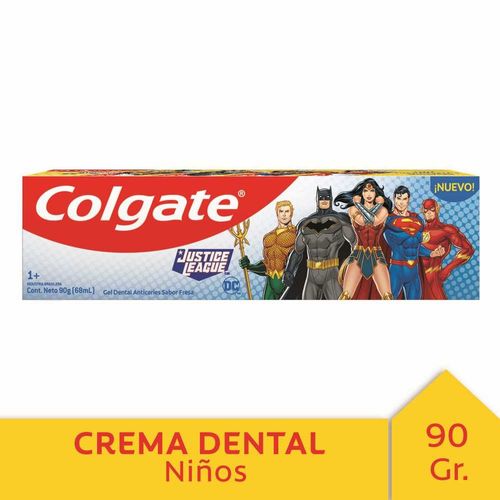 Colgate Justice League Fresa 90G Cre Den