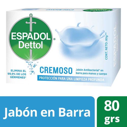 Jabón De Tocador Espadol Cremoso 80Gr
