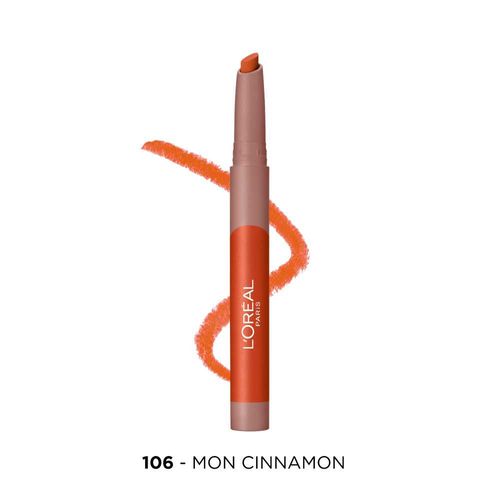 Maquillaje Labial Loreal Ral Inf Caramels Nu 106 Mon Cinnamon