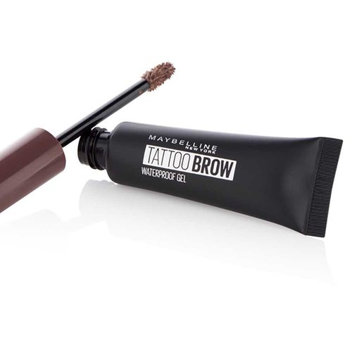 Brow Tattoo Maybelline Gel Para Cejas Wp Medium Brown