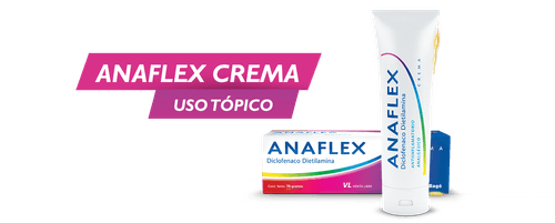 Anaflex Crema Analgésico Antiinflamatorio X 70 G
