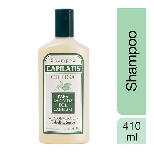 Shampoo Capilatis Ortiga Seco Con Aloe Vera 410 Ml