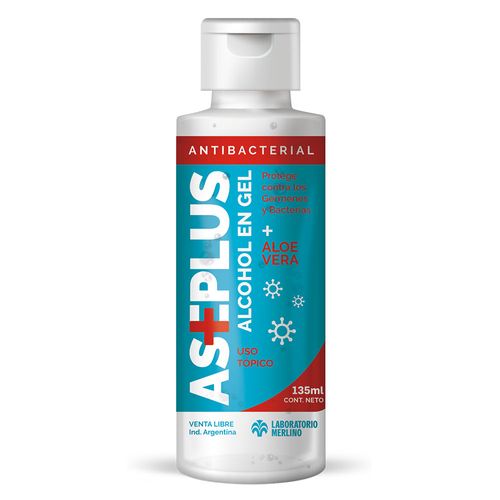 Aseplus Alcohol En Gel Fco. X 135 Ml