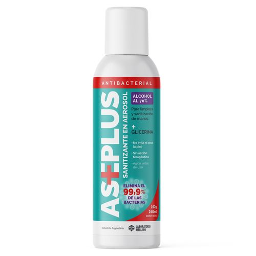 Aseplus Soluciàn Sanitizante Aer. X 240 Ml