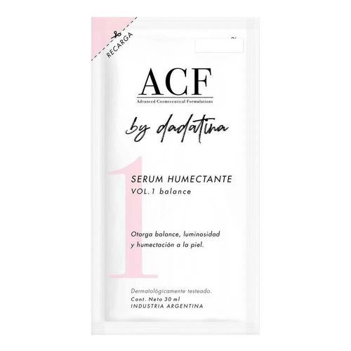 Acf By Dadatina Serum Vol I Humectante Refill