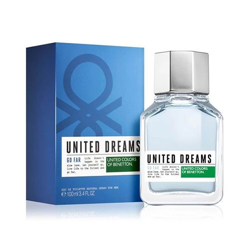 Perfume Benetton United Dreams Go Far For Men Edt 100Ml