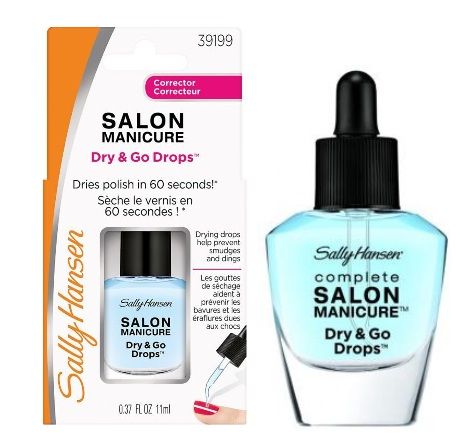 Sally Hansen Esmalte Tratamiento Dry & Go Drops Compl Trmt Manic Aid