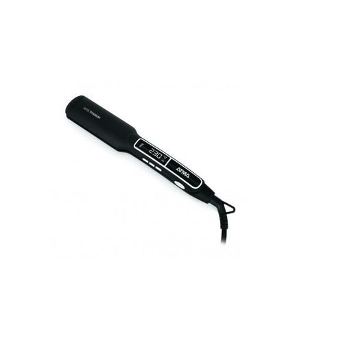 Atma Plancha Cabello Atma Wide Titanium - 230°C Temp Max - Placas Extra Anchas / Recubrimiento De Ce