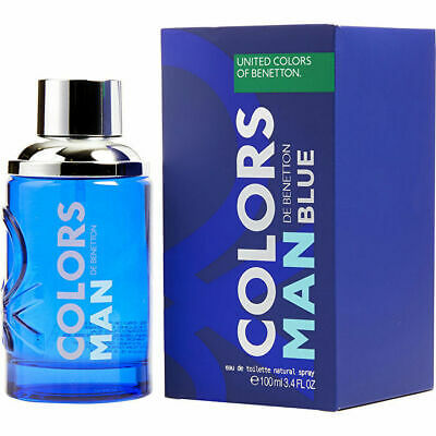 Perfume Benetton Colors Man Blue Con Vaporizador Edt 100 Ml
