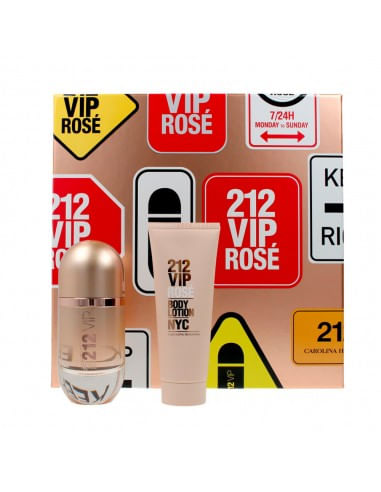 Perfume Carolina Herrera 212 Vip Rose Mujer 50 Ml Cofre