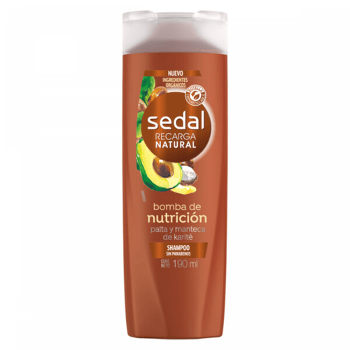 Sedal Sh Bomba Nutri Antifrizz X 190Ml