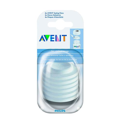 Avent Scf 143/06 Tapitas Selladoras X 6 Unidades