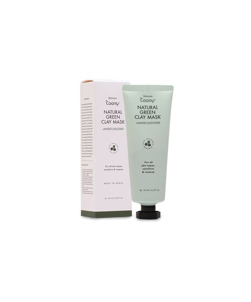 Máscarilla Facial Coony Natural Green Clay Mask 70Ml