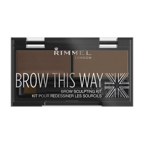Polvo Compacto Rimmel Cejas Brow This Way Eyebrow Powder Kit 002