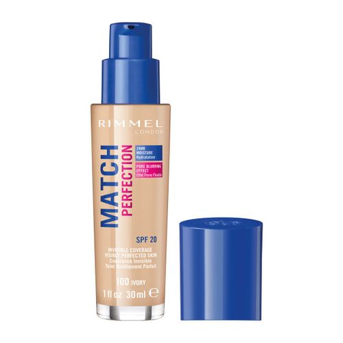 Base Maquillaje Rimmel London Match Perfection Ivory 100 30Ml