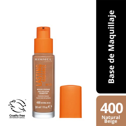 Lasting Radiance Rimmel (Wake Me Up) Foundation New Generation 400