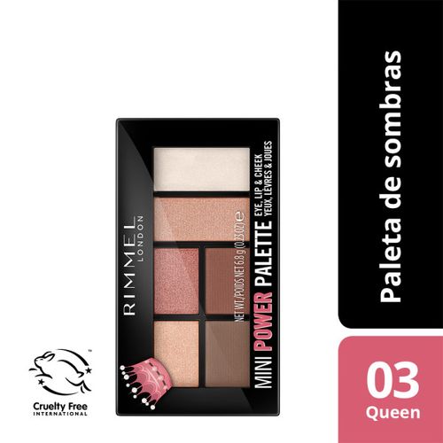 Paleta De Sombra Rimmel London Power Palette 03 6.8G