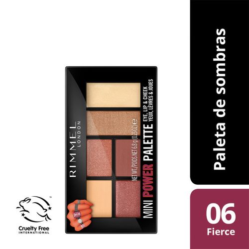 Paleta De Sombra Rimmel London Power Palette 06 6.8G