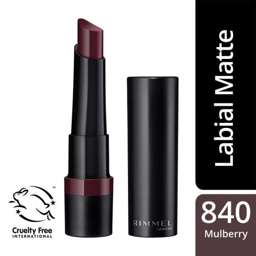 Lápiz Labial Rimmel Lasting Finish Extreme Matte Lipstick 840