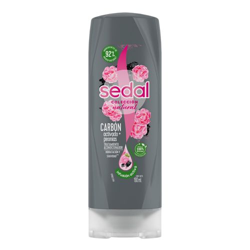 Acondicionador  Sedal  Carbón Activado Y Peonias  190 Ml