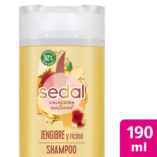 Shampoo  Sedal  Jengibre Ricino  190 Ml