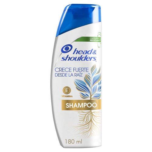 Head & Shoulders Crece Fuerte Desde La Raíz 180 Ml Shampoo