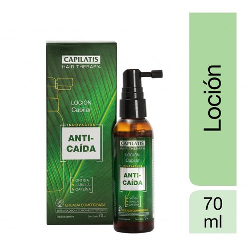 Capilatis Loción Capilar Anti Caída Con Ortiga. Jarilla Y Cafeína X 70Ml