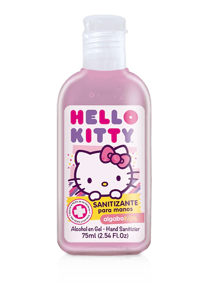 Hello Kitty Alcohol En Gel 75 Ml Caja Exhibidora