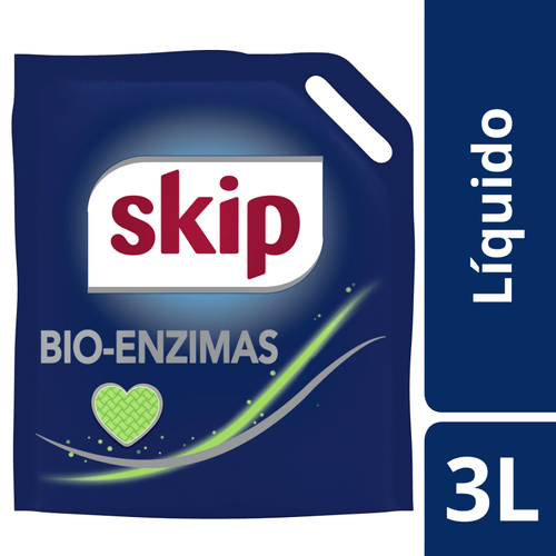Jabón Liquido  Skip  Bio-Enzimas Doypack 3 L
