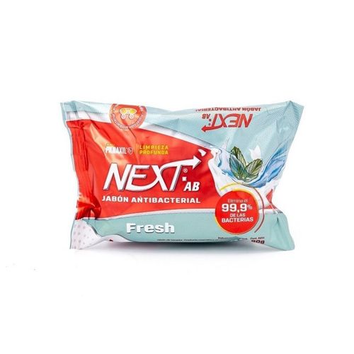 Next Jabon Antibacterial Fresh Flowpack X 90Gr