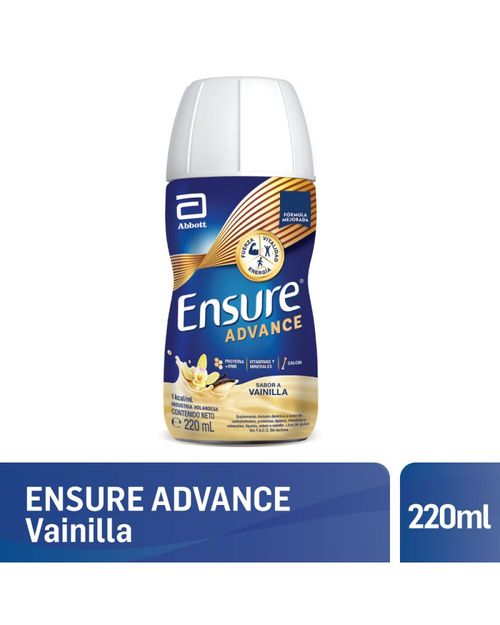 Ensure Advance Liquido Vainilla Botella X 220 Ml
