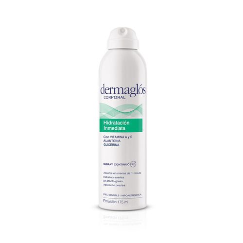 Dermaglos Corporal Hidratacion Inmediata Spray 175 Ml Emulsion X 175 Gr
