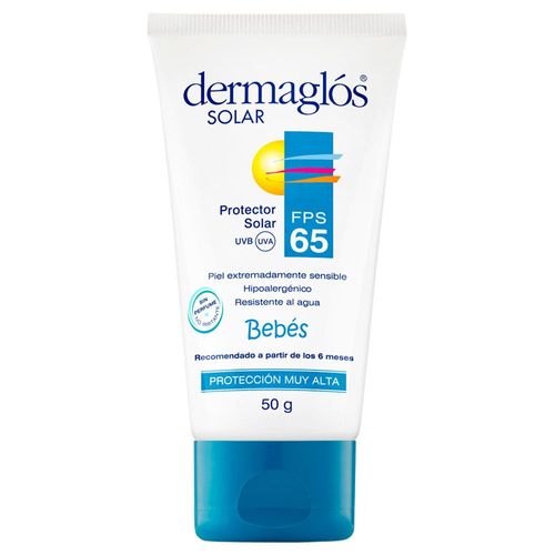 Dermaglos Linea Solar Fps 65 Bebés Crema X 50 Gr
