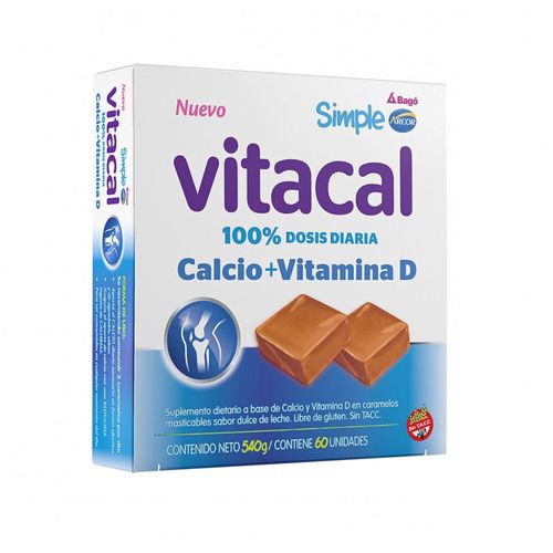Simple Vitacal Caramelos Masticables X 60