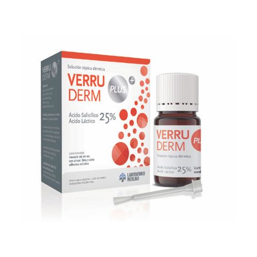 Verruderm Plus Frasco X 10 Ml