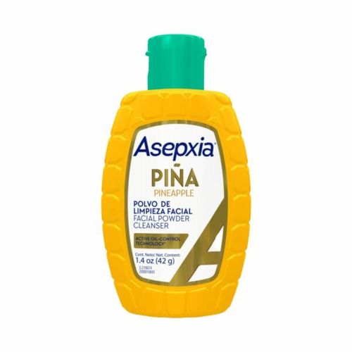 Asepxia Piña Polvo De Limpieza Facial X 42 Gr