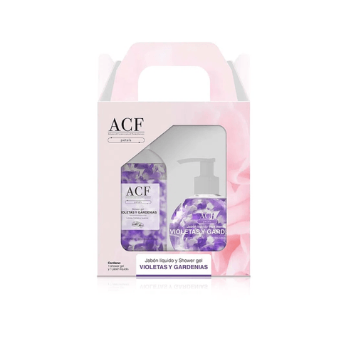 Acf Set Petals Violetas & Gardenias