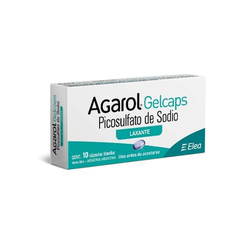 Agarol Gelcaps 5 Mg Capsulas Blandas X 10
