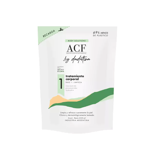 Acf Refill Body Solutions Tratamiento Corporal Paso 1 Limpieza