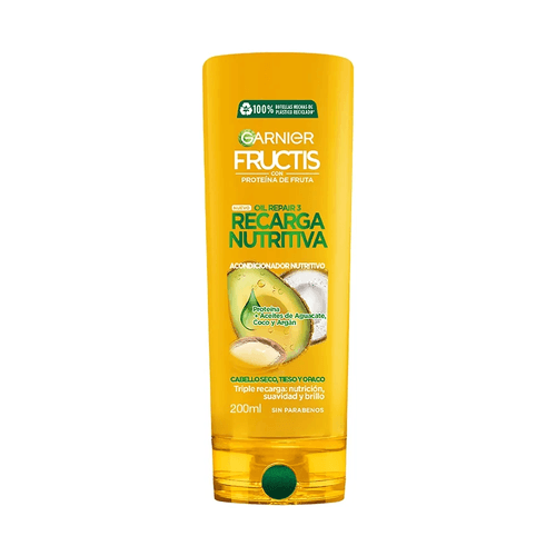 Fructis Oil Repair Recarga Nutritiva Acondicionador 200 Ml