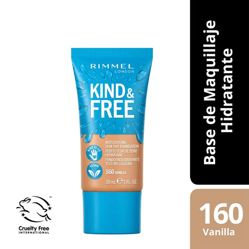 Rimmel Base Vegana Kind & Free Skin Tint 160