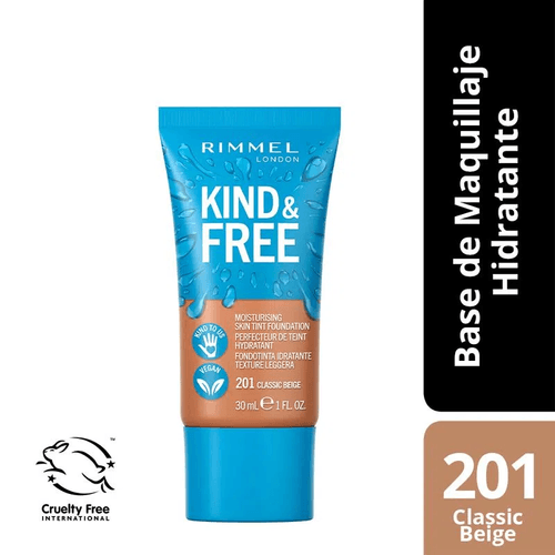 Rimmel Base Vegana Kind & Free Skin Tint 201