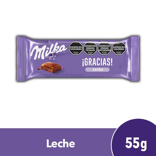 Milka Chocolate Con Leche X 55Gr